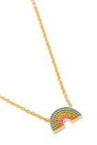 Crystal Rainbow Pendant Necklace